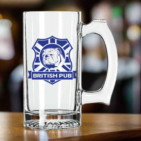 Custom 12.5 oz Deco Glass Mug