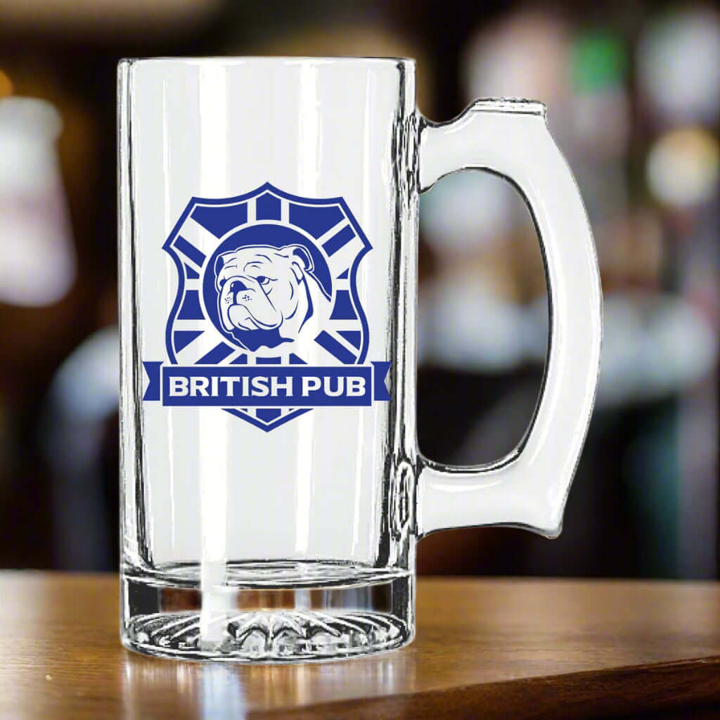 Custom 12.5 oz Deco Glass Mug