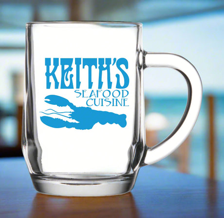 Custom 10 oz All-Purpose Glass Mug