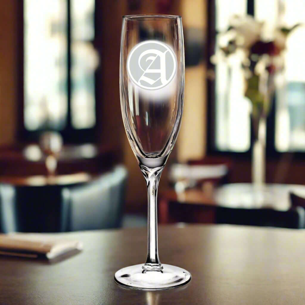 Custom 6 oz Domaine Flute Glass