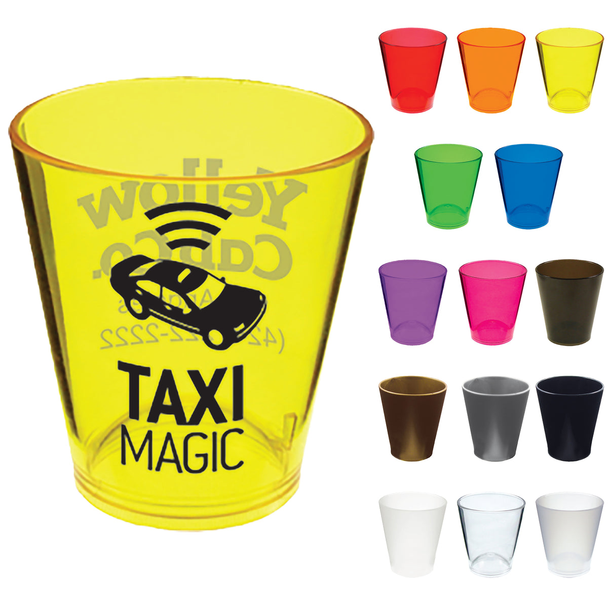 1.5 oz Plastic Shot Glass