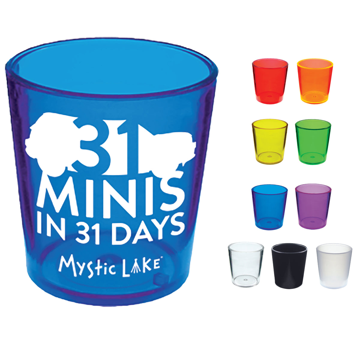 2 oz Shot Plastic Shot Glass - SG200